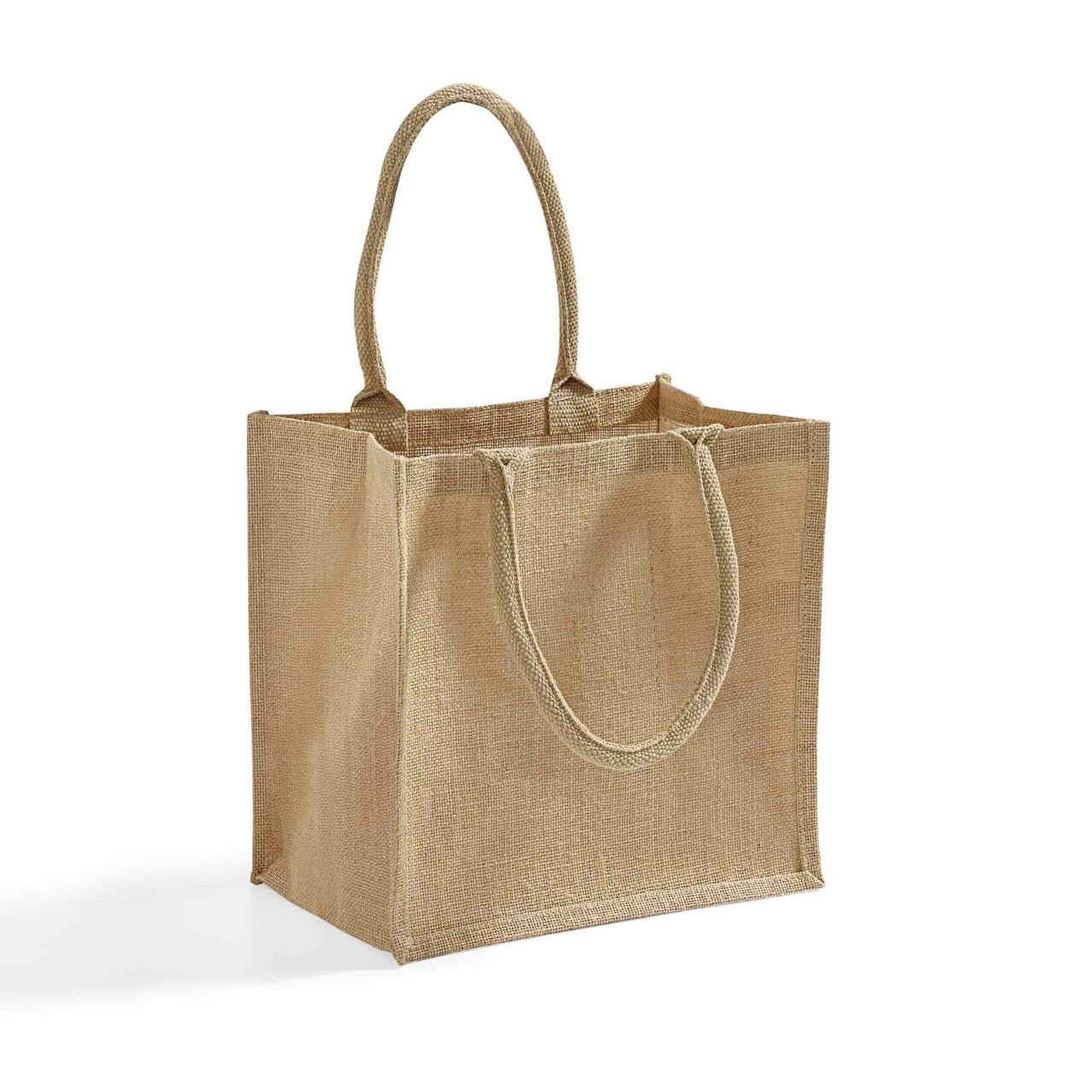 Wholesale Medium Size Jute Tote Bags Eco-Friendly and Customizable