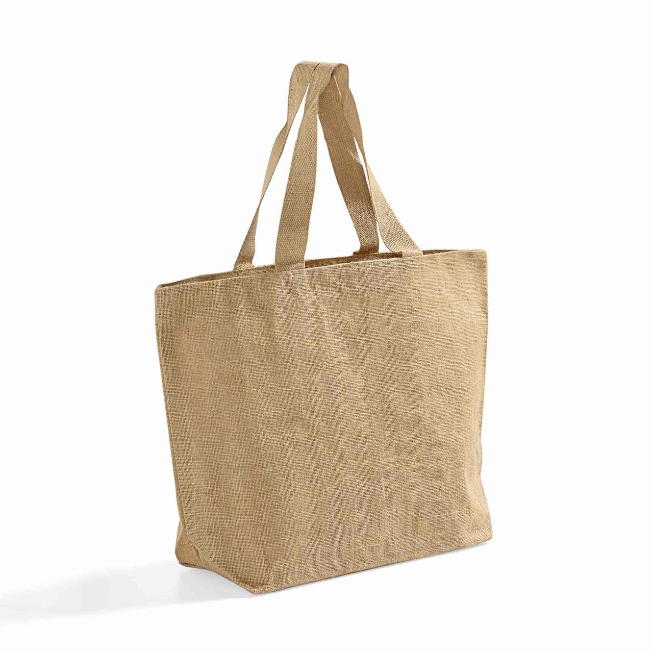 Wholesale Extra Large Jumbo Jute Burlap Tote Bags in Bulk | 100