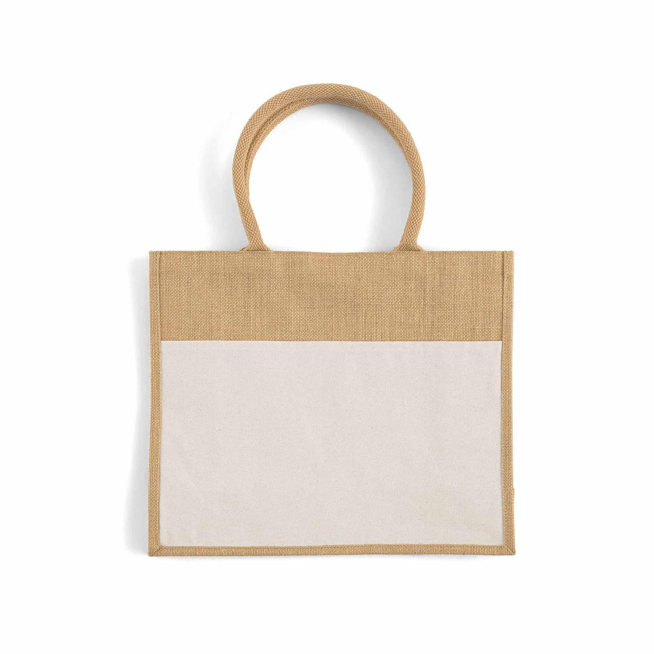Large Jute Canvas Tote Bags – 100% Burlap, Eco-Friendly & Customizable