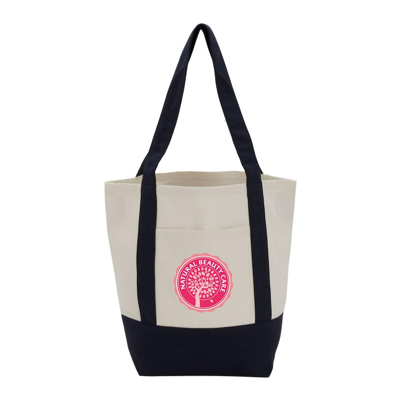 Mini Recycled 8oz Cotton Canvas Tote | Eco-Friendly & Durable