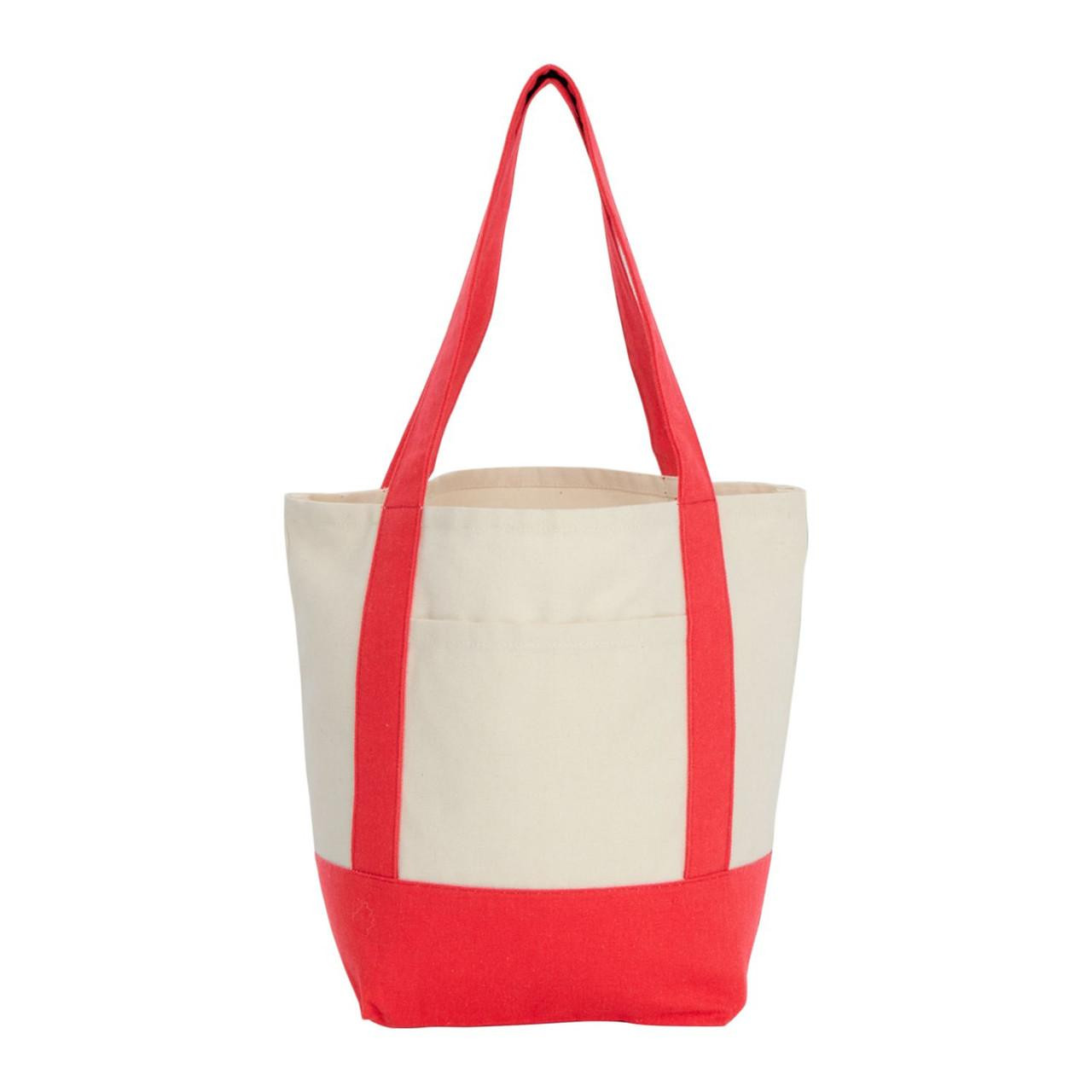 Mini Recycled 8oz Cotton Canvas Tote | Eco-Friendly & Durable