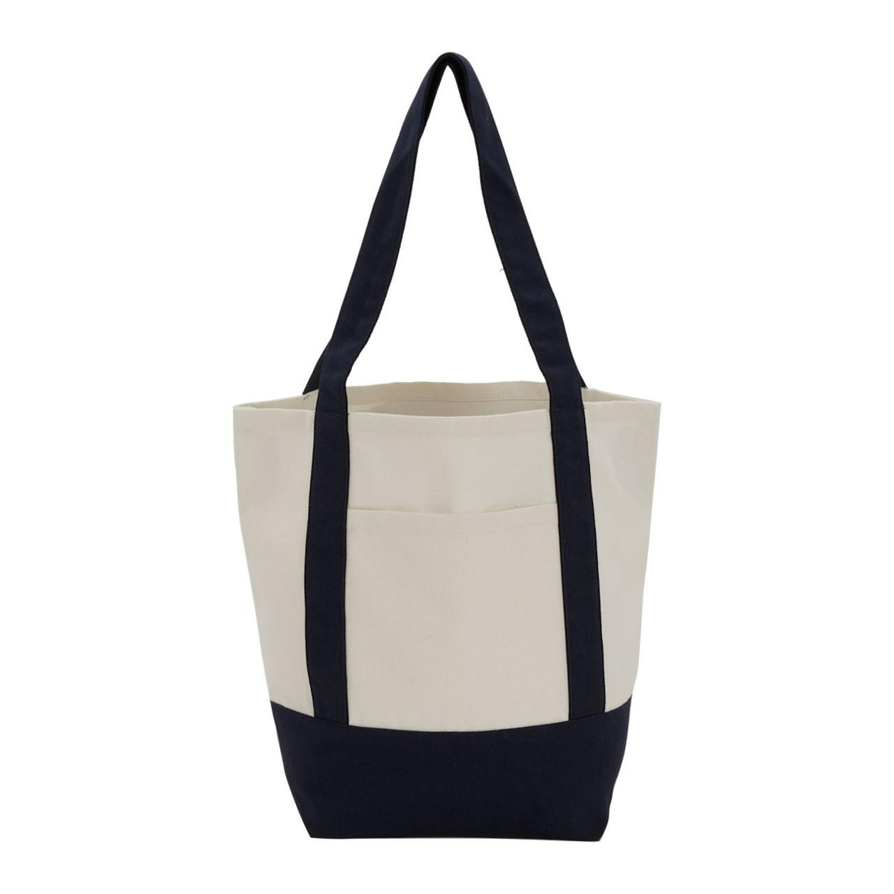 Mini Recycled 8oz Cotton Canvas Tote | Eco-Friendly & Durable