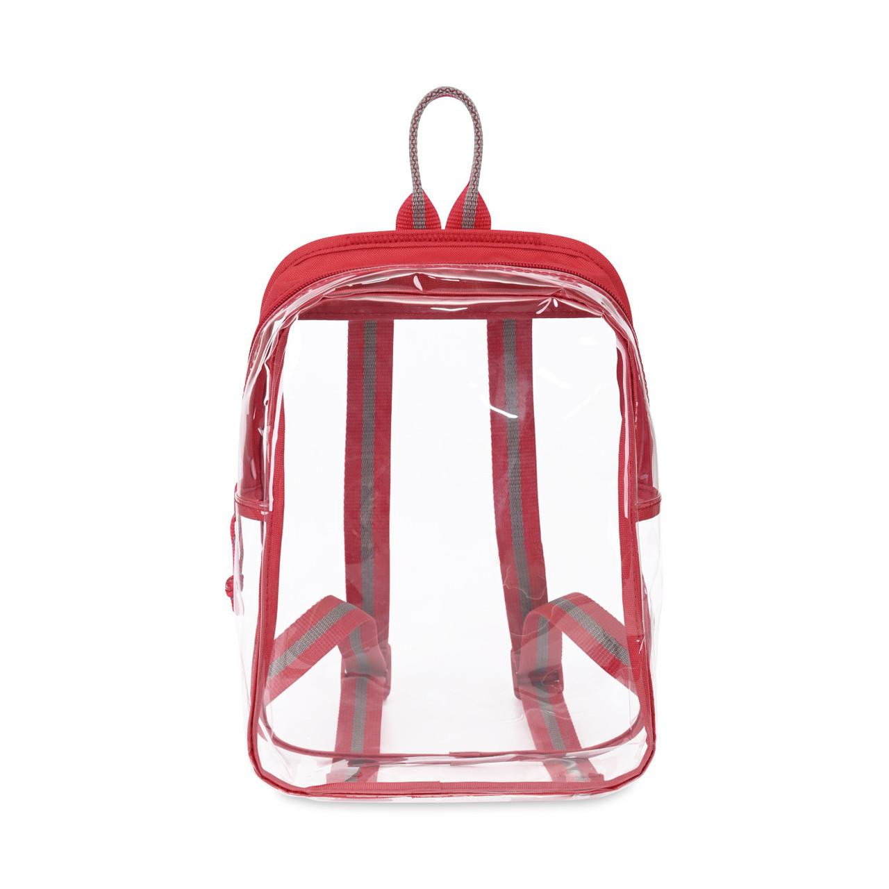 Clear Mini Backpacks in Bulk  8.75"x13" | PVC-Free, Recycled Materials