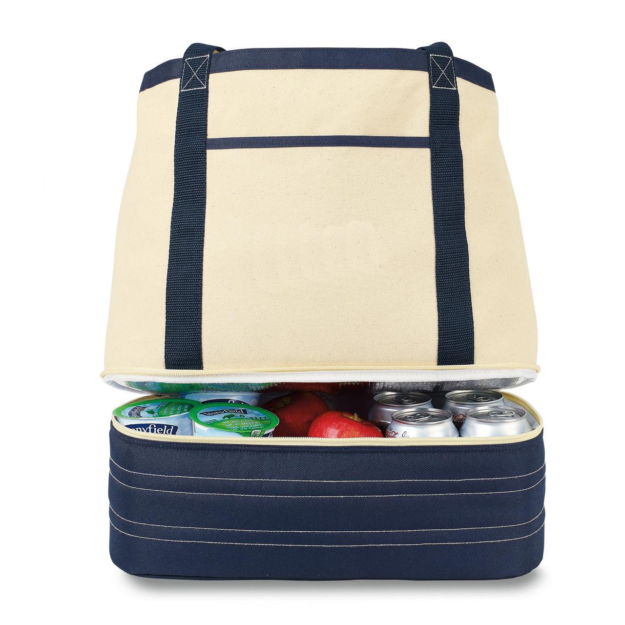 Coastal Cotton Insulated Tote - Thumbnail 3