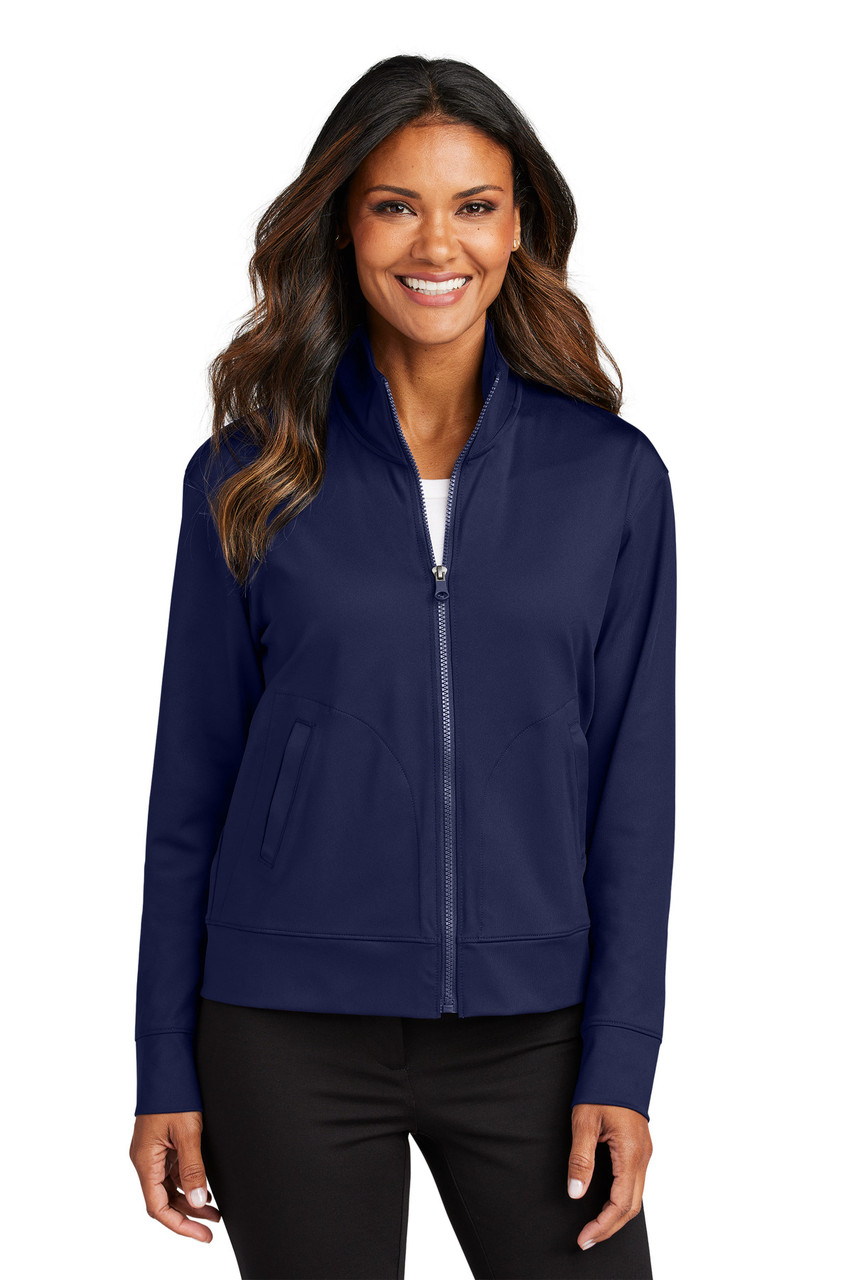 Port Authority Ladies C-FREE Double Knit 1/4-Zip – Carbon Neutral
