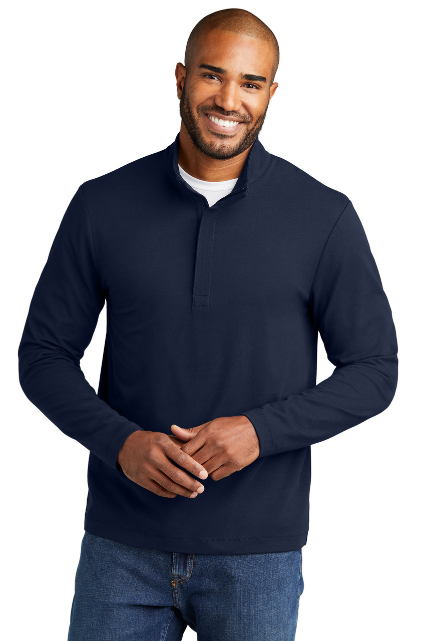 Wholesale Port Authority Fairway Stretch 1/4-Zip K829