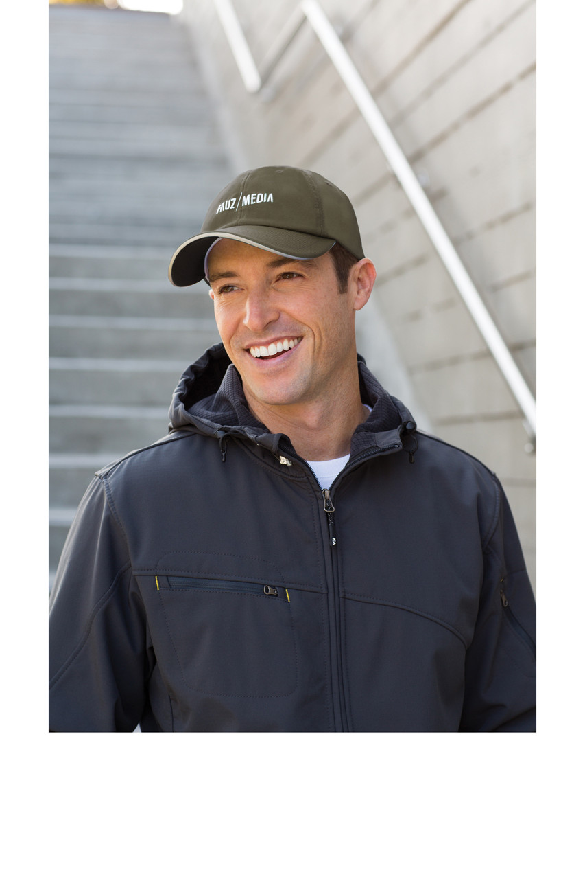 Port Authority Dry Zone Cap C838 | Moisture Wicking Performance Hat With CoolMax Sweatband