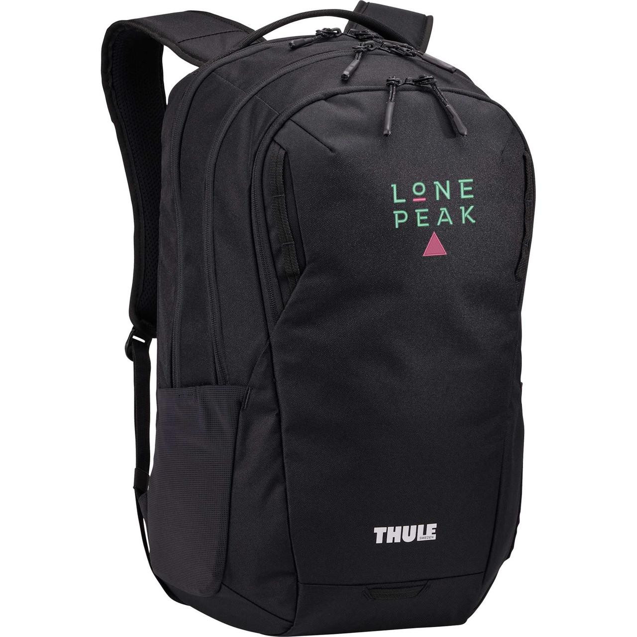 ashwood leather black backpack Black Ashwood Leather Compact Leather Backpack with Front Zip Pockets