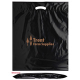 BagzDPT Oxo Reusable Fold-Over Reinforced Die Cut Bags 18" W x 22" H x 3" 