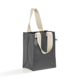 BagzDepot Recycled Canvas Trendy Book Tote 