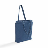 BagzDepot Denim Twill Tote 