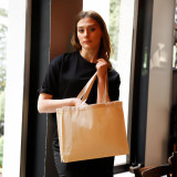 BagzDepot Horizontal Canvas Tote 