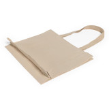 BagzDepot Horizontal Canvas Tote 