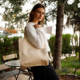 BagzDepot Over-the-Shoulder Twill Tote 