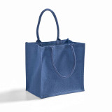 BagzDepot Square Jute Burlap Bag 