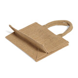 BagzDepot Classic Favor Jute Tote 