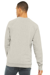 BELLA+CANVAS Unisex Sponge Fleece Raglan Sweatshirt. BC3901