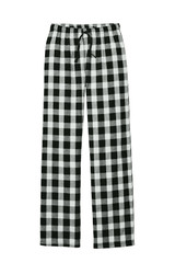 District Women's Flannel Plaid Pant. DT2800