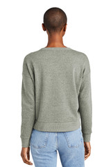 District Women's Perfect Tri Fleece V-Neck Sweatshirt DT1312