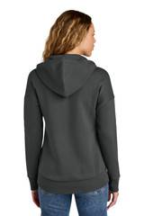 District Women's Perfect Weight Fleece Drop Shoulder Full-Zip Hoodie DT1104