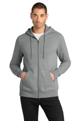 District Perfect Weight Fleece Full-Zip Hoodie DT1103