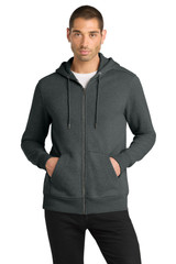District Perfect Weight Fleece Full-Zip Hoodie DT1103