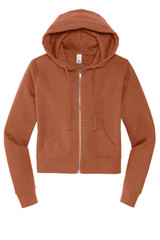 District Women's V.I.T. Fleece Full-Zip Hoodie DT6103