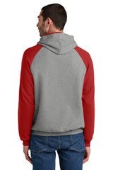 Jerzees Unisex NuBlend Colorblock Raglan Hoodie Sweatshirt 96C