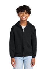 Jerzees - Youth NuBlend Full-Zip Hooded Sweatshirt. 993B