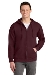 Jerzees - NuBlend Full-Zip Hooded Sweatshirt. 993M