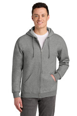 Jerzees - NuBlend Full-Zip Hooded Sweatshirt. 993M