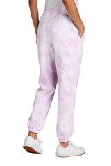 Port & Co Women's Beach Wash Cloud Tie-Dye Sweatpant LPC140P