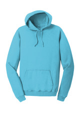 Port & Co Beach Wash Garment-Dyed Pullover Hooded Sweatshirt. PC098H