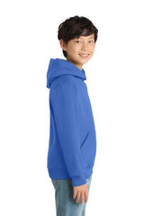 Port & Co Youth Core Fleece Pullover Hooded Sweatshirt. PC90YH