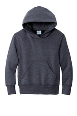 Port & Co Youth Core Fleece Pullover Hooded Sweatshirt. PC90YH