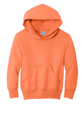 Port & Co Youth Core Fleece Pullover Hooded Sweatshirt. PC90YH