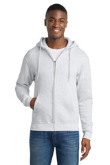 Port & Co Core Fleece Full-Zip Hooded Sweatshirt. PC78ZH