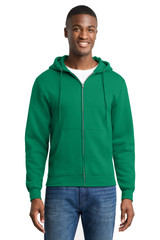 Port & Co Core Fleece Full-Zip Hooded Sweatshirt. PC78ZH
