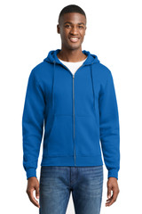 Port & Co Core Fleece Full-Zip Hooded Sweatshirt. PC78ZH