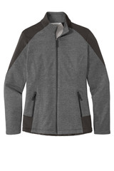 Port Authority Women's Grid Fleece Jacket. L239