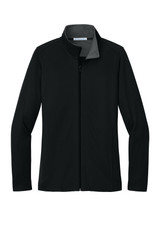 Port Authority Women's Vertical Texture Full-Zip Jacket. L805