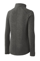 Port Authority Women's Heather Microfleece Full-Zip Jacket. L235