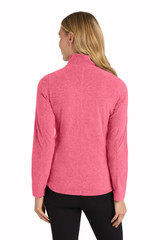 Port Authority Women's Heather Microfleece Full-Zip Jacket. L235