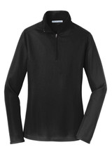 Port Authority Women's Pinpoint Mesh 1/2-Zip . L806