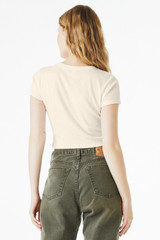 BELLA+CANVAS Women's Micro Rib Baby Tee BC1010