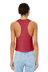 BELLA+CANVAS Women's Racerback Cropped Tank. BC6682