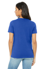 BELLA+CANVAS Women's Relaxed Jersey Short Sleeve V-Neck Tee. BC6405