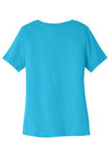 BELLA+CANVAS Women's Relaxed Jersey Short Sleeve V-Neck Tee. BC6405