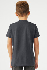 BELLA+CANVAS Youth Heather CVC Tee BC3001YCVC