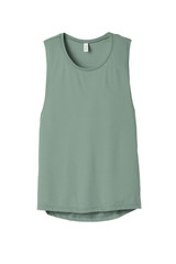 BELLA+CANVAS Women's Flowy Scoop Muscle Tank. BC8803
